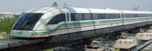 El primer tren de levitación magnética 100% chino este 2016.