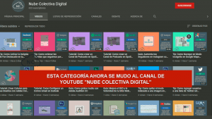 Esta Categoría ahora se mudo al Canal de Youtube “Nube Colectiva Digital” Esta Categoría ahora se mudo al Canal de Youtube “Nube Colectiva Digital”