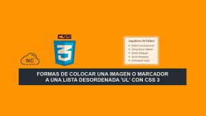Formas de colocar una Imagen o Marcador a una lista desordenada ‘ul’ con CSS 3 Formas de colocar una Imagen o Marcador a una lista desordenada ‘ul’ con CSS 3