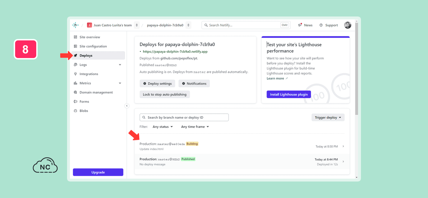 Todos los proyectos de Netlify se actualizan igual Actualizando una web en Netlify