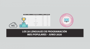Los 20 Lenguajes de Programación más Populares – Junio 2020 Los 20 Lenguajes de Programación más Populares – Junio 2020