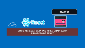 Como Agregar Meta Tag (Open Graph) A Un Proyecto de React Como Agregar Meta Tag (Open Graph) A Un Proyecto de React