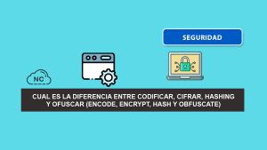 Cual Es La Diferencia Entre Codificar, Cifrar, Hashing y Ofuscar (Encode, Encrypt, Hash y Obfuscate) Cual Es La Diferencia Entre Codificar, Cifrar, Hashing y Ofuscar (Encode, Encrypt, Hash y Obfuscate)