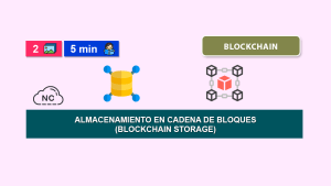 Almacenamiento en Cadena de Bloques (Blockchain Storage) Almacenamiento en Cadena de Bloques (Blockchain Storage)