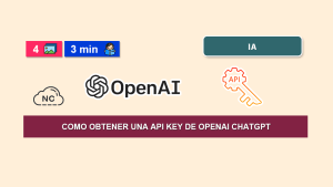 Como Obtener Una API KEY de OpenAI ChatGPT Como Obtener Una API KEY de OpenAI ChatGPT