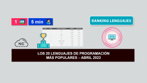 Los 20 Lenguajes de Programación más Populares – Abril 2023 Los 20 Lenguajes de Programación más Populares – Abril 2023