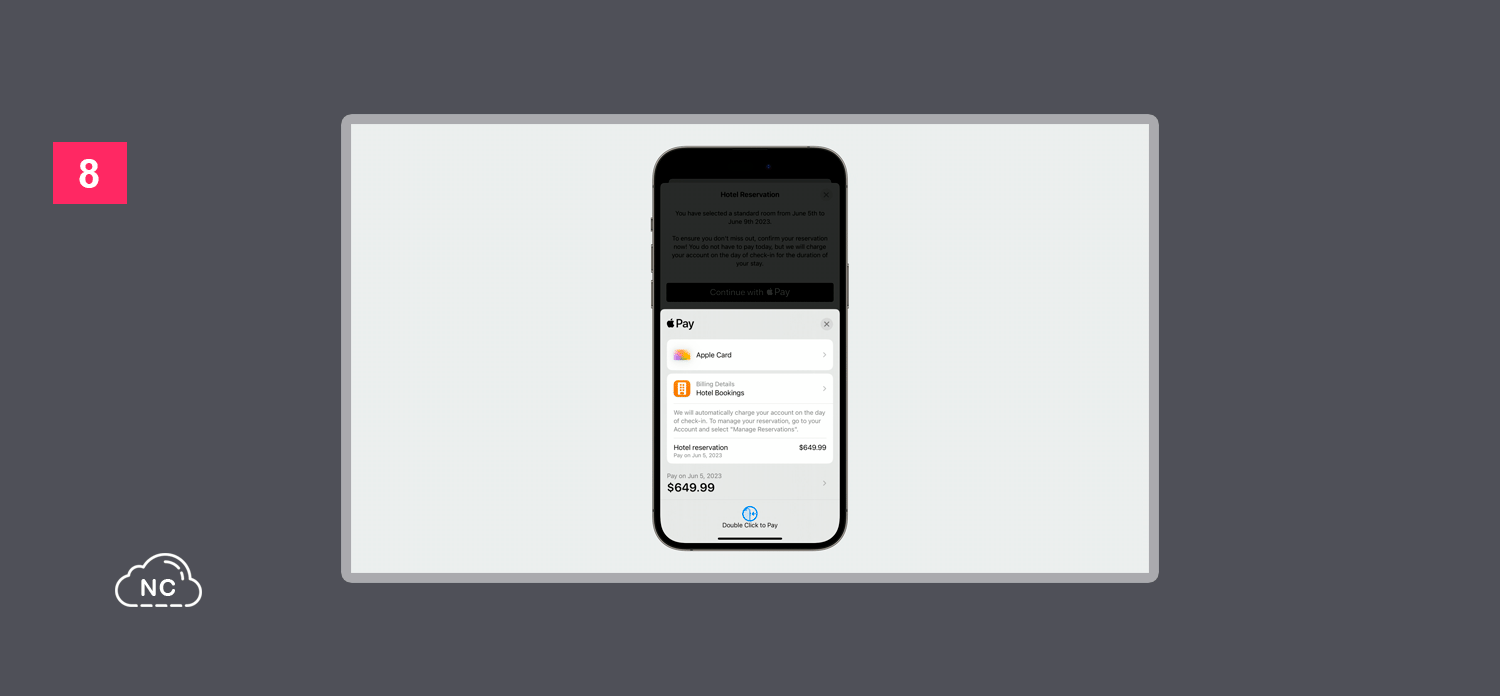 La API Tap to Present ID on iPhone permite verificar el ID del usuario en dispositivos móviles, sin necesidad de hardware adicional Apple Pay