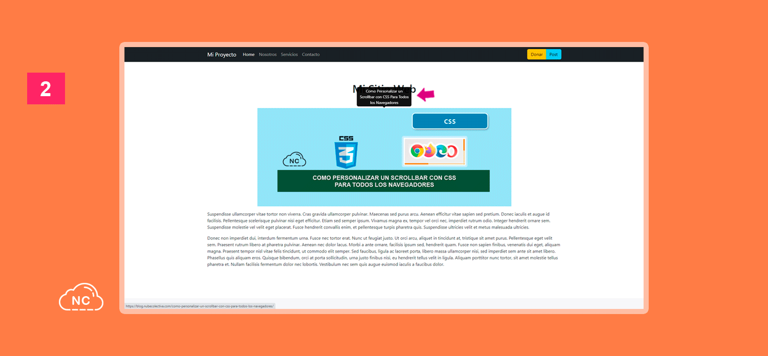 Los Tooltips mejoran la experiencia de los usuarios en tu sitio web Sitio Web mostrando un Tooltip