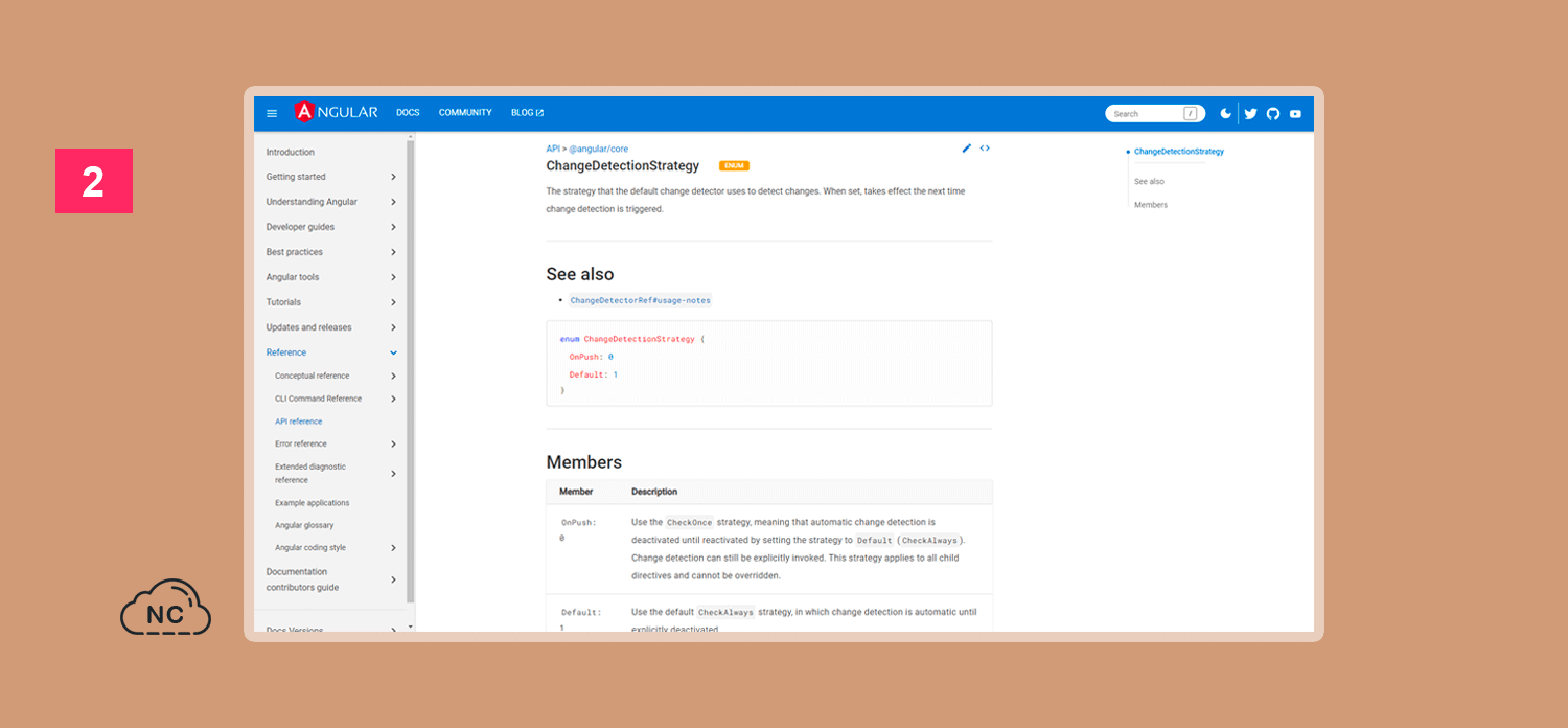 La detección de cambios mejora el rendimiento de una aplicación Angular Documentación oficial de Angular sobre detección de cambios