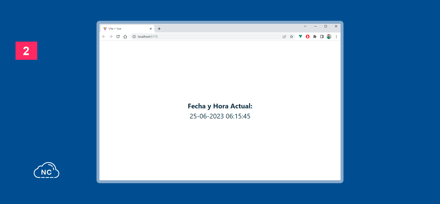 En Vue 3 puedes hacer uso de código JavaScript para realizar diferentes tareas Fecha y Hora Actual