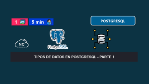Tipos de Datos en PostgreSQL – Parte 1 Tipos de Datos en PostgreSQL – Parte 1