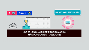 Los 20 Lenguajes de Programación más Populares – Julio 2023