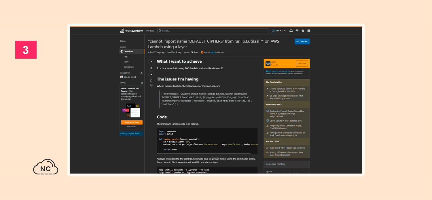 Amazon es uno de los servicios más usados por los desarrolladores Consulta del usuario dixhom en Stack Overflow