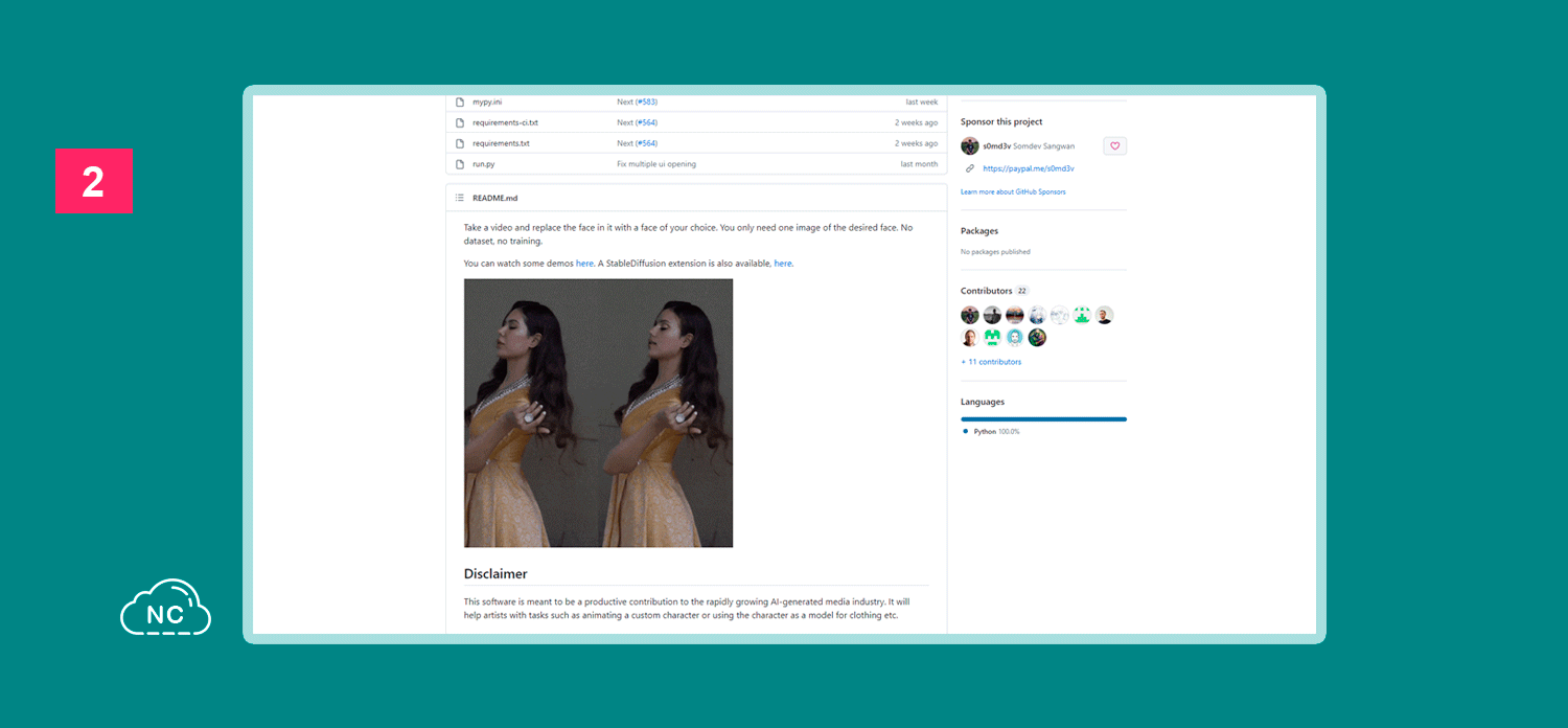 Es importante mantener una ética al usar esta herramienta Repositorio de roop en GitHub