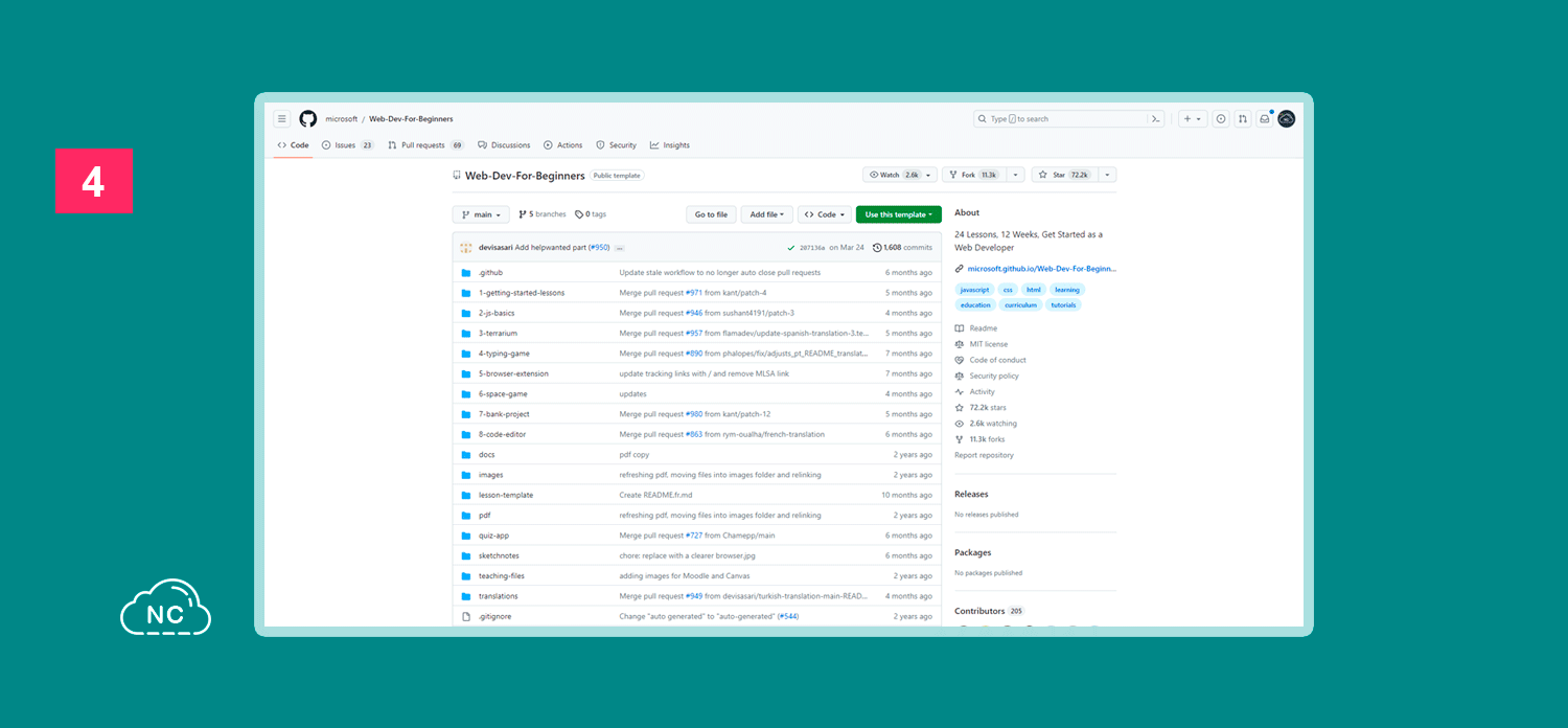 El mundo del desarrollo web es amplio, pero conocer las bases es importante Repositorio GitHub de Web-Dev-For-Beginners