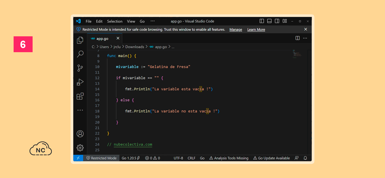 Visual Studio Code es un editor flexible Interface del editor de código Visual Studio Code