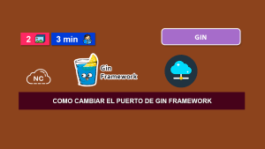 Como Cambiar el Puerto de Gin Framework Como Cambiar el Puerto de Gin Framework