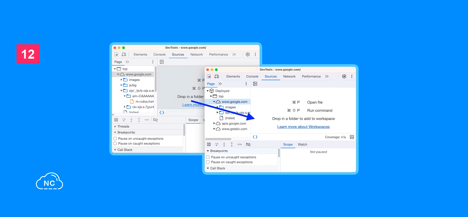 Igual para el modo oscuro, el color se mantiene oscuro completamente Nuevos colores en DevTools