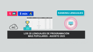 Los 20 Lenguajes de Programación más Populares – Agosto 2023
