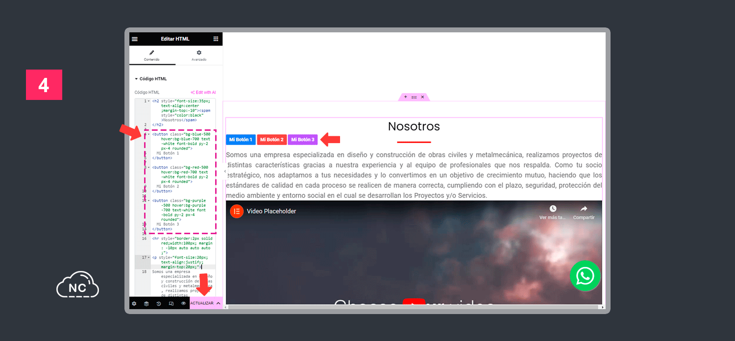 Elementor es un popular plugin que permite editar fácilmente el contenido de una web creada con WordPress Usando Tailwind CSS con Elementor en WordPress