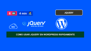 Como Usar jQuery en WordPress Rápidamente Como Usar jQuery en WordPress Rápidamente