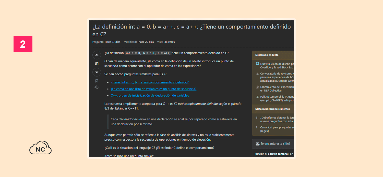 Para algunos C puede ser difícil de aprender, pero todo es práctica, esta hace al maestro Consulta del usuario chqrlie en Stack Overflow