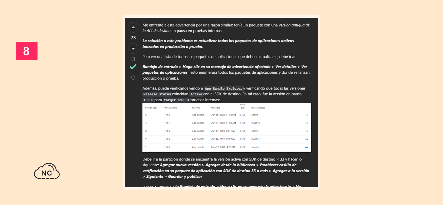 Google Play Console está actualizando constantemente las característias de su plataforma Respuesta del usuario Victor Sklyarov en Stack Overflow