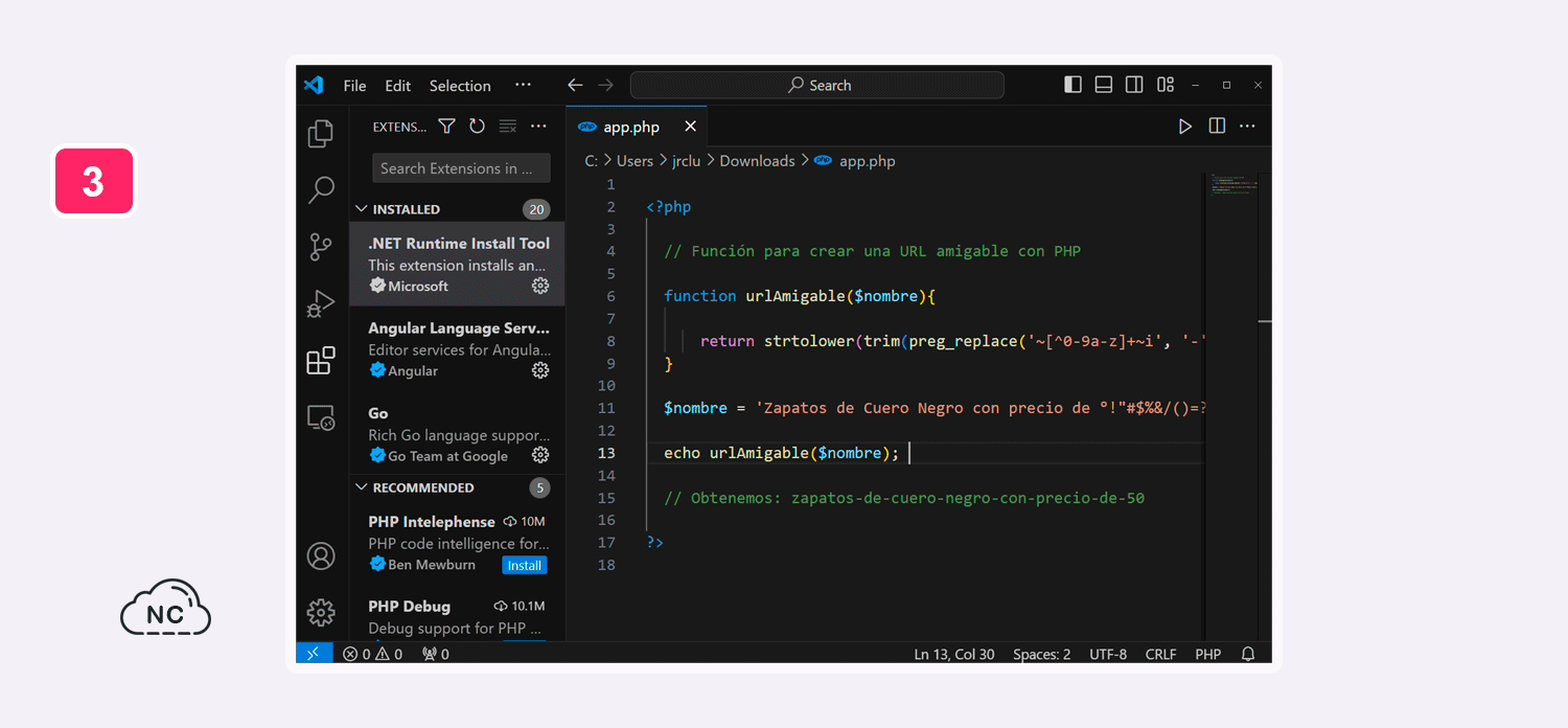 Es una gran opción para los desarrolladores Editor de código Visual Studio Code