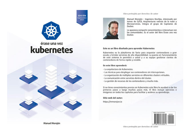 Libro Érase una vez Kubernetes: Plataforma para gestionar Contenedores