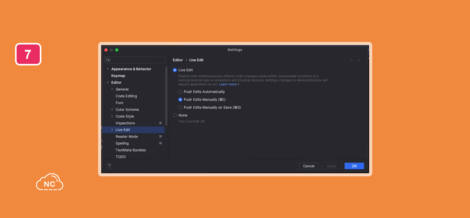 Hasta la fecha de este post, Live Edit tiene 2 modos: Manual y Automático Configuración del acceso directo al modo manual de Live Edit