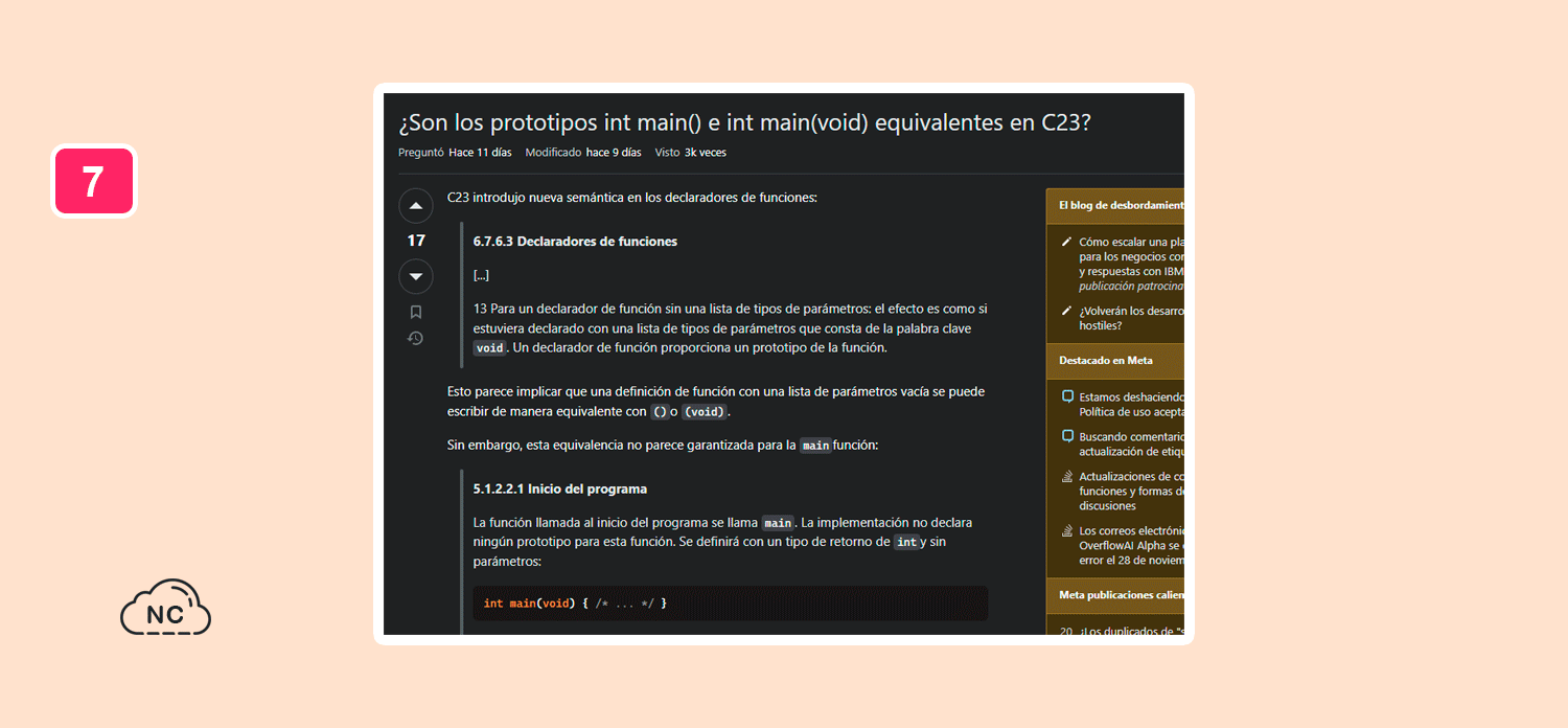 Consulta del usuario chqrlie en Stack Overflow