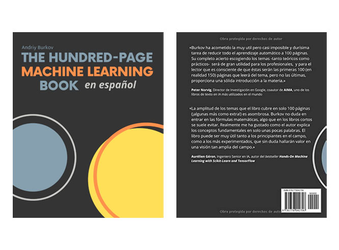 Libro The Hundred-Page Machine Learning Book en español