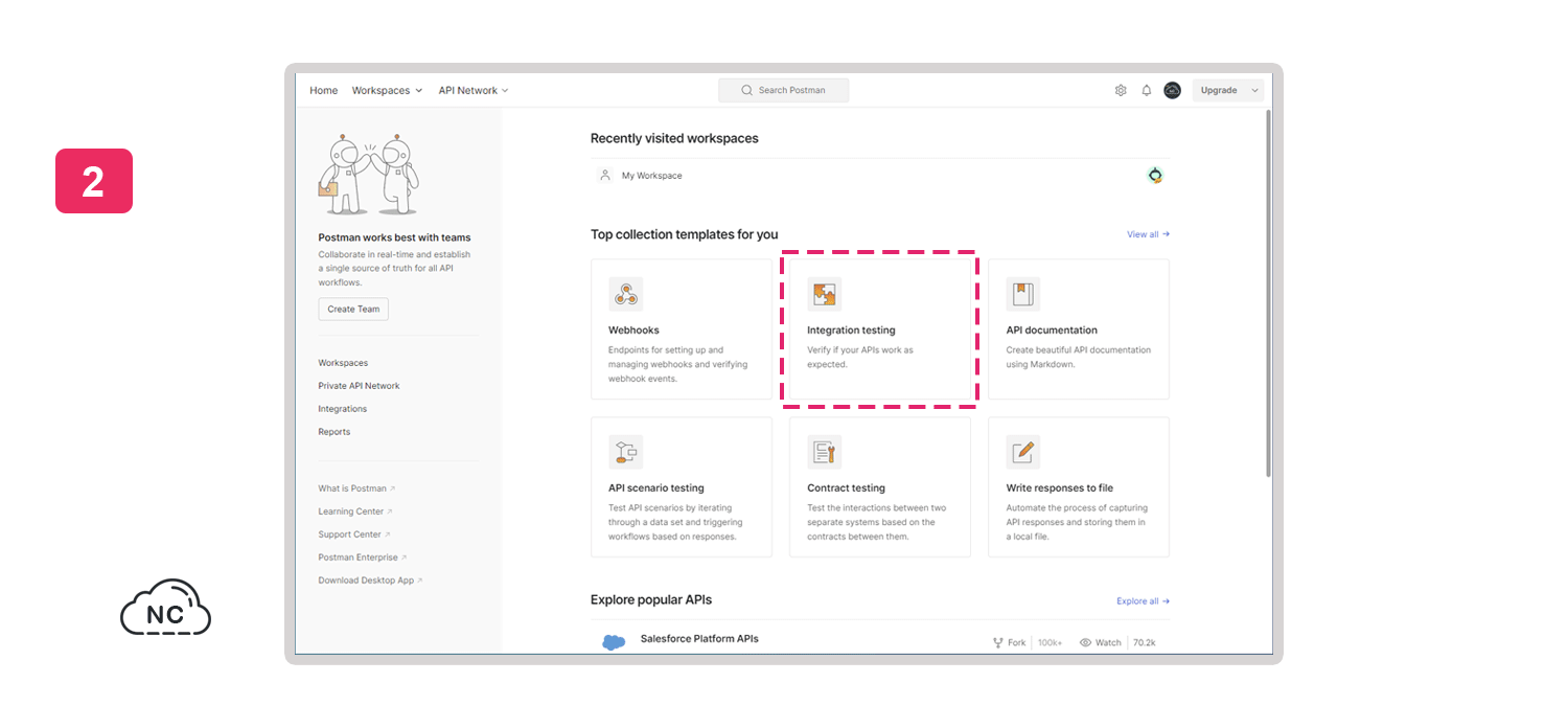 También puedes leer su documentación para aprender a crear los documentos para tu API Opción Integration testing para probar una API