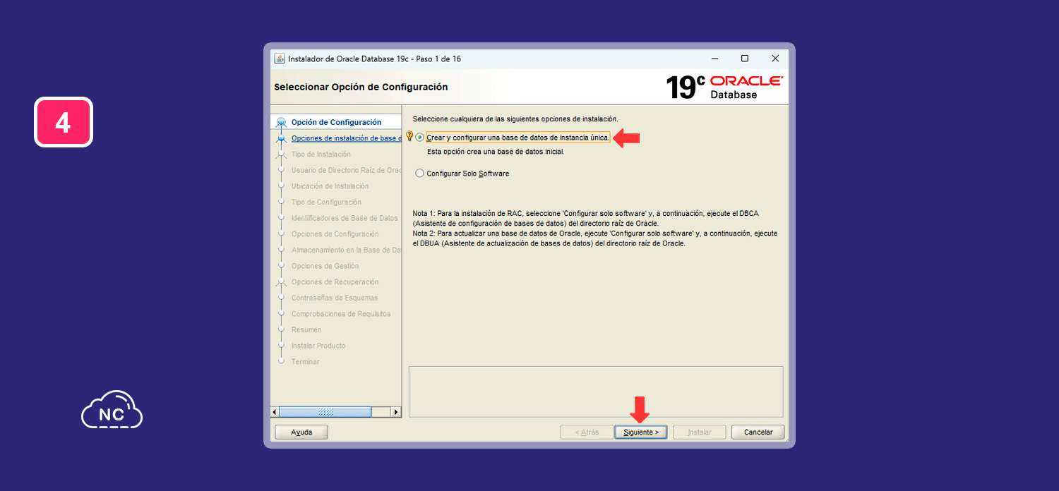 Sigue los pasos como te indico para que todo salga bien Pasos para seleccionar una opción de configuración