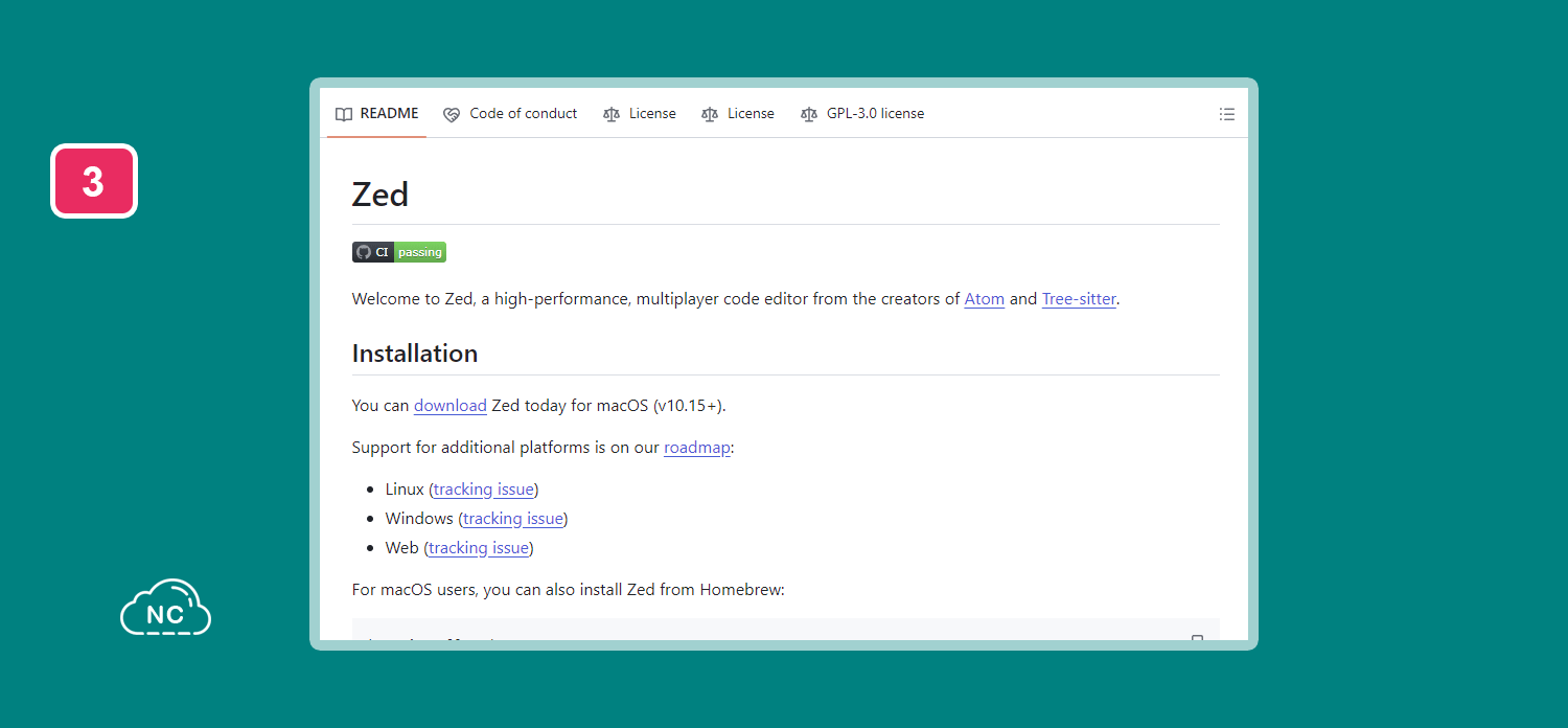 Al menos hasta la fecha de este artículo, este repositorio cuenta con 1,1k forks Repositorio de Zed en GitHub