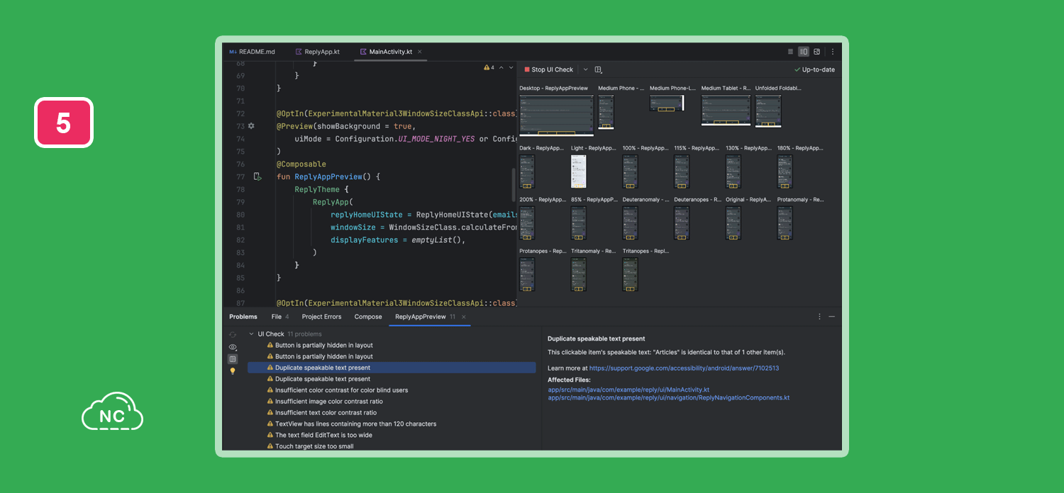 Esta herramienta te brinda consejos y enlaces para resolver los errores y problemas Ventana UI Check Mode