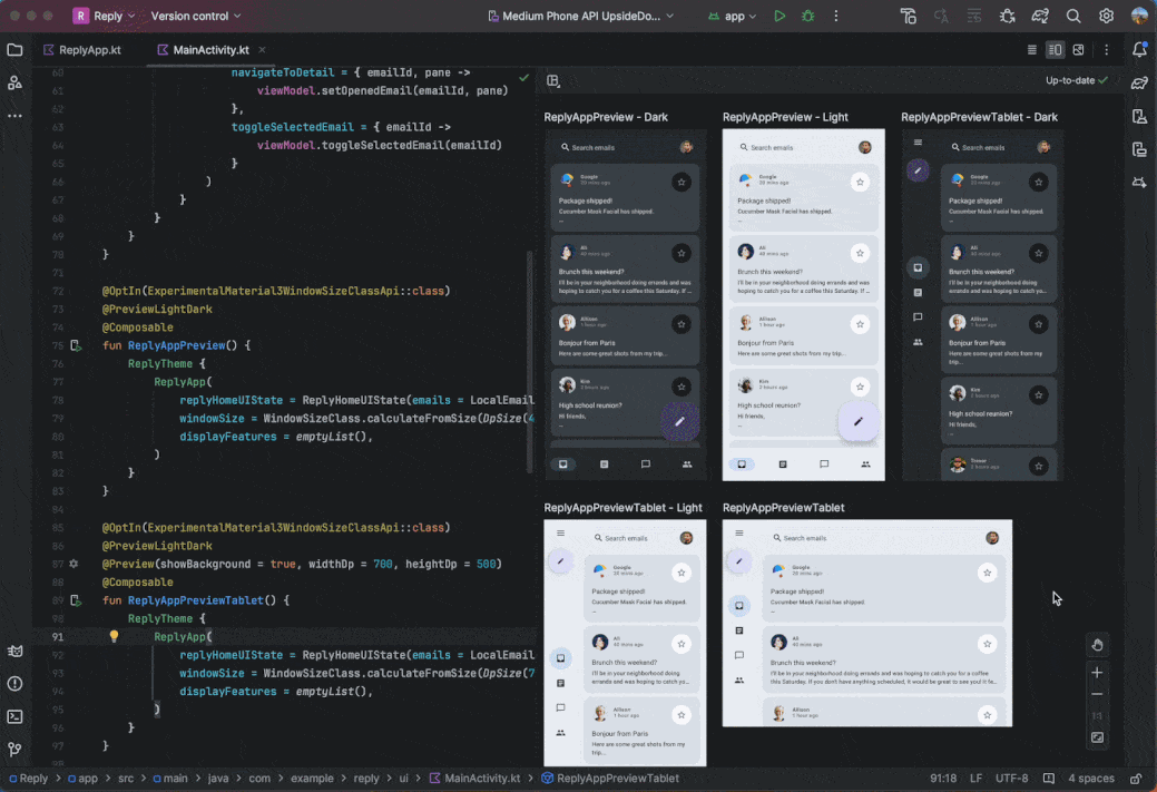 Asi podrás verificar que todas tus interfaces estén disponibles Visualización Gradual Para la Vista Preliminar de Redacción
