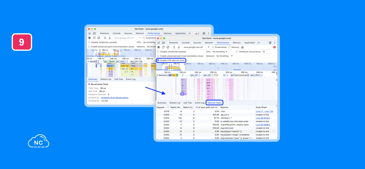 Para los usuarios nuevos, este panel puede ser confuso, pero con la practica se puede dominar Panel Selector Stats