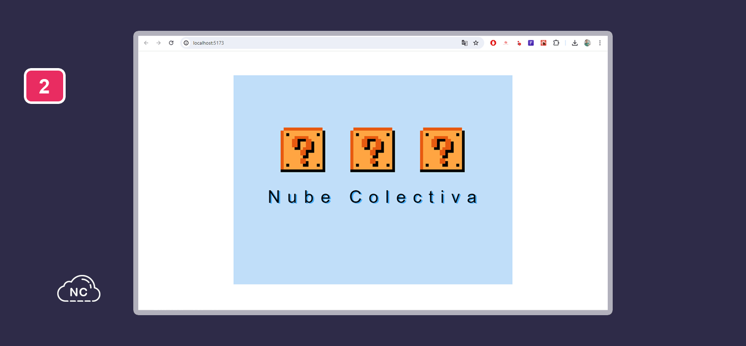 También puedes animar los elementos del juego Proyecto o juego creado con PixiJS