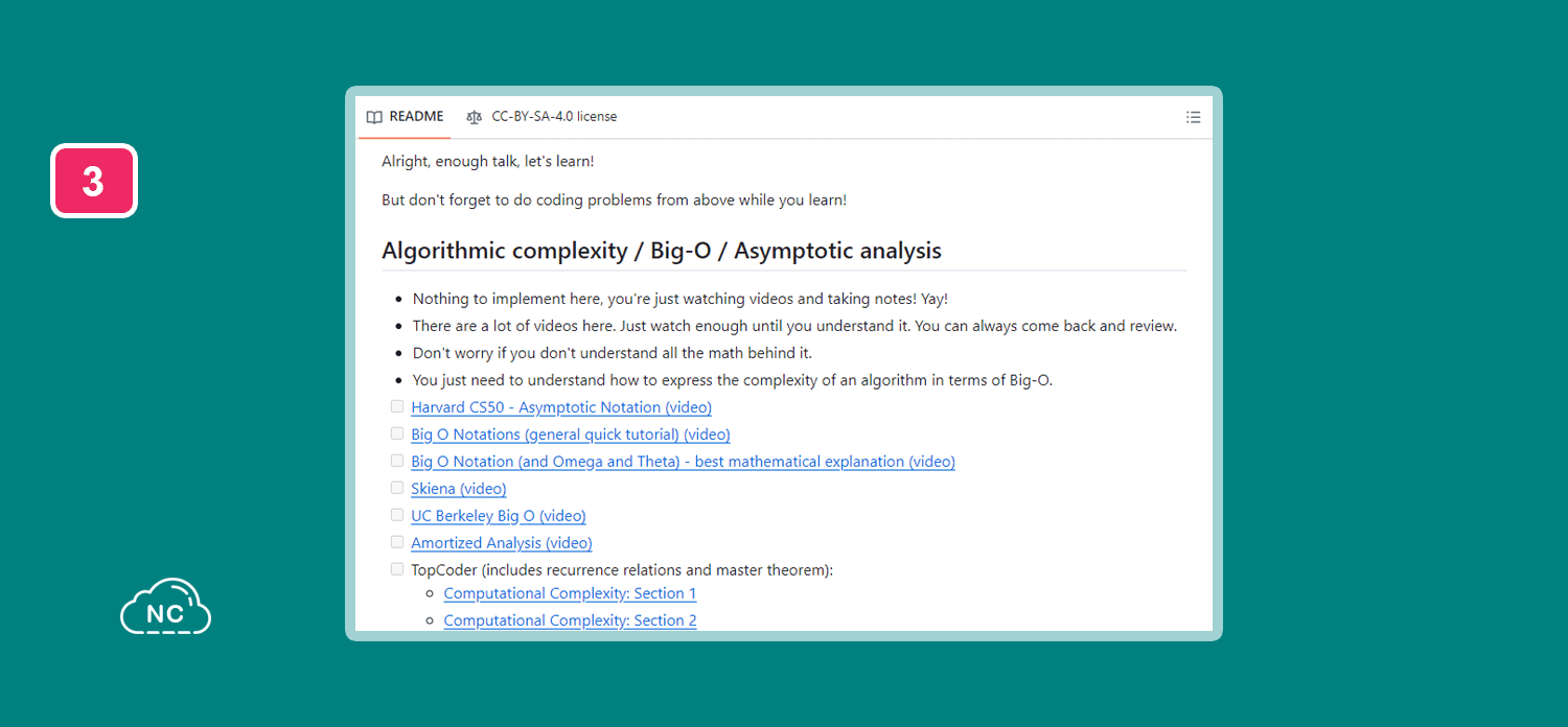 Este mes alcanzo más de 10 mil estrellas en GitHub Repositorio de Coding Interview University en GitHub