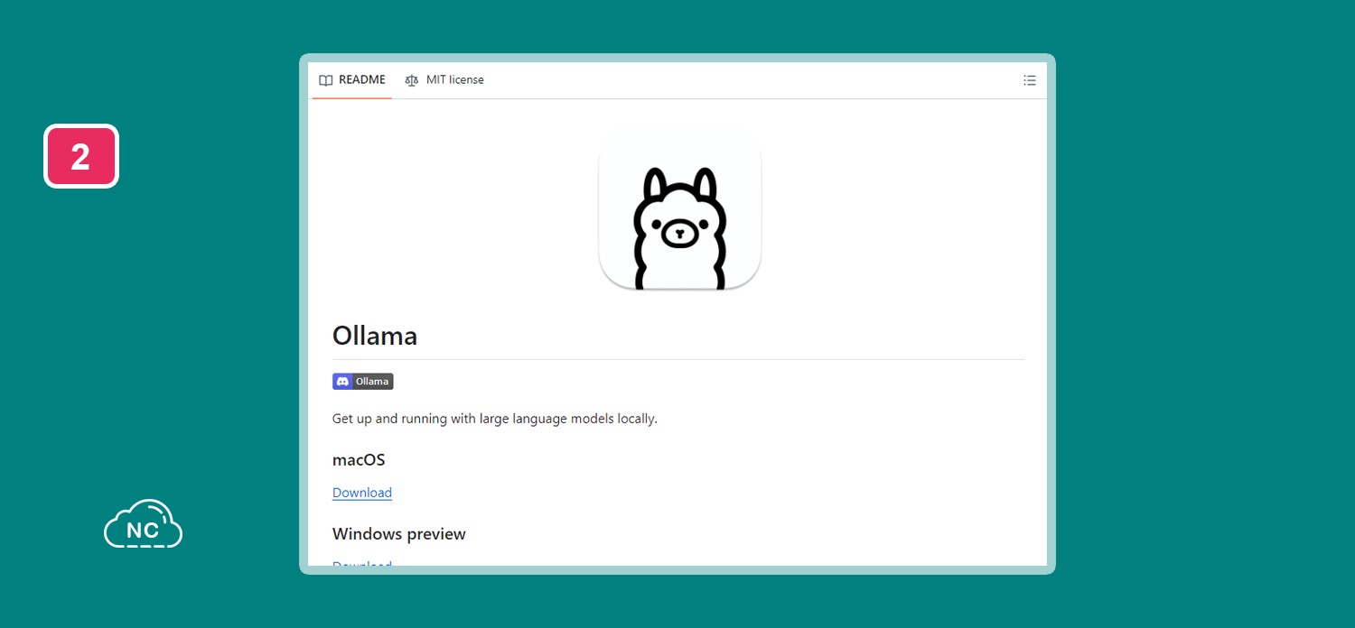 Recuerda que necesitas una computadora con grandes recursos para trabajar con modelos grandes Repositorio de Ollama en GitHub
