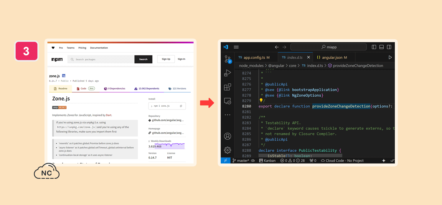 El provider provideZoneChangeDetection() seguirá recibiendo actualizaciones en los próximos meses Angular dejará de usar Zone.js en el futuro