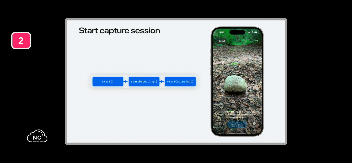 Puedes usar la Data Loading API para personalizar el proceso de renderización de imágenes Capturando un objeto con la cámara de un iPhone