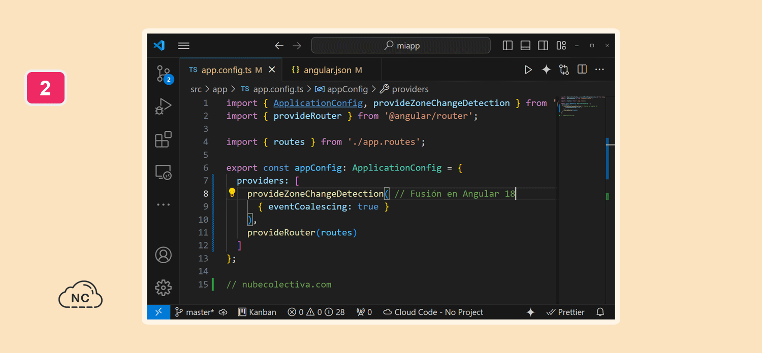Creemos que Zone.js sobrecarga un proyecto Angular, por ello en el futuro al ser retirado Zone.js. las aplicaciones tendrán un mejor rendimiento Fusión por defecto en Angular 18