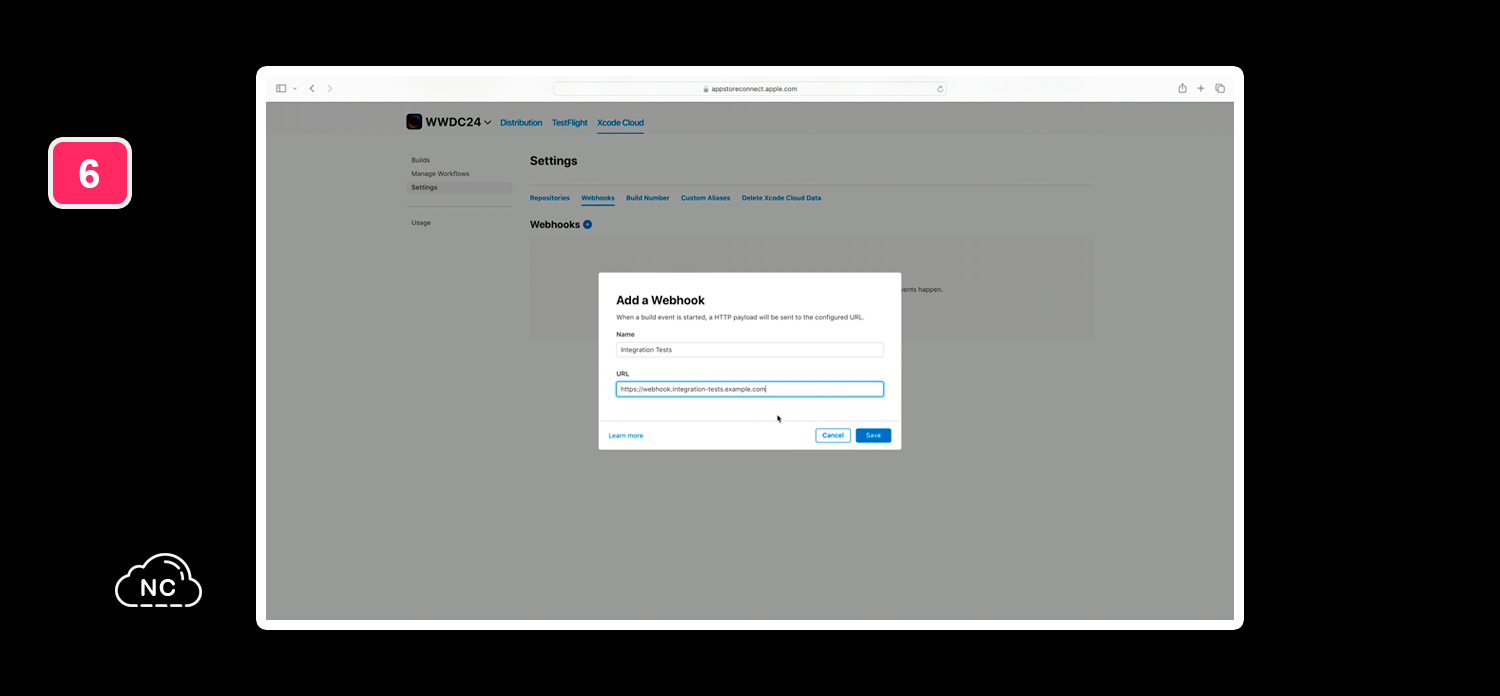 Xcode Cloud sigue recibiendo mejoras que faciliten la vida a los desarrolladores de Apple Trabajando con Webhooks en Xcode Cloud