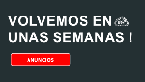 Volvemos en Unas Semanas 🚨 ! Volvemos en Unas Semanas 🚨 !