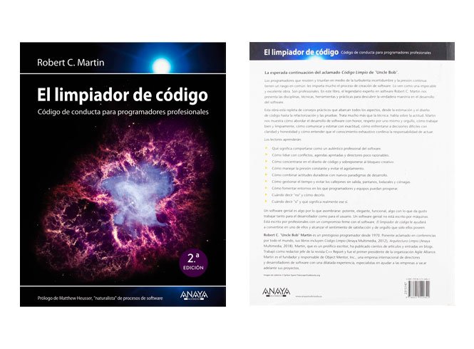 El autor te enseña a como lidiar con agendas apretadas y jefes poco razonables Libro El limpiador de código
