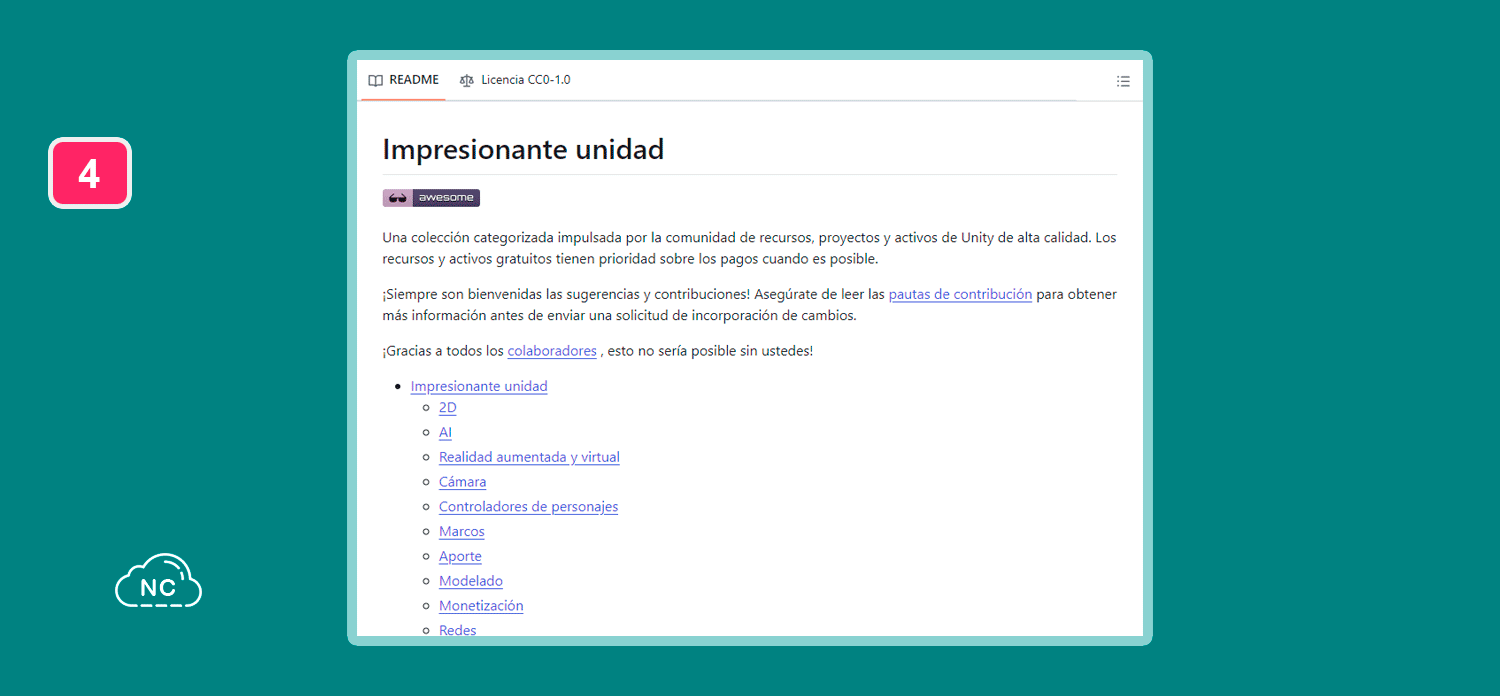 Hasta la fecha de este artículo tiene más de 317k estrellas Repositorio de Awesome en GitHub