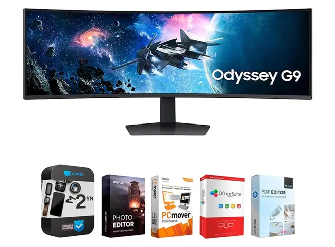 Monitor ancho para programadores SAMSUNG Odyssey G9 G95C DQHD 240Hz