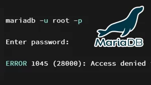 ¿No Recuerdas o Tienes Tu Password de MariaDB? (Terminal) ¿No Recuerdas o Tienes Tu Password de MariaDB? (Terminal)